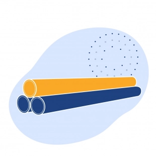 Алюминиевая труба прессованная круглая 70 мм АД31Т1 ГОСТ 18482-2018