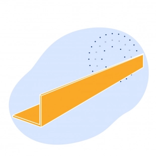 Уголок алюминиевый неравнополочный 40х28х4 мм АД31Т ГОСТ 13738-91