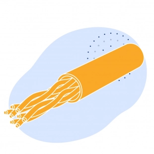 Кабель связи бронированный 150 пар 0.5 мм ТППэпБГ ГОСТ 31943-2012