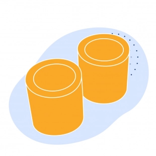 Капролоновая втулка 250х1000 мм белая PA 6