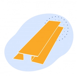 Н-образный профиль стальной 369х360х18 мм 17Г1С ГОСТ Р 57837-2017