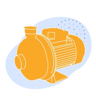 Пищевой центробежный насос ОНЦ3-12/10 без электродвигателя