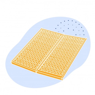 Сетка для грохотов ГОСТ 3306-88 20x6x4500x1750 мм