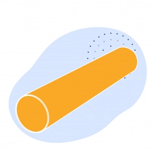 Свинцовая труба 50 мм С1 ГОСТ 167-2018