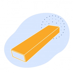 Труба стальная профильная прямоугольная 100х60х4х6000 мм Ст3Пс/Сп ГОСТ 8645-68