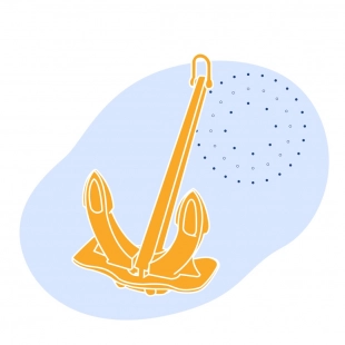 Якорь ПДС 180 кг ГОСТ 25496-82