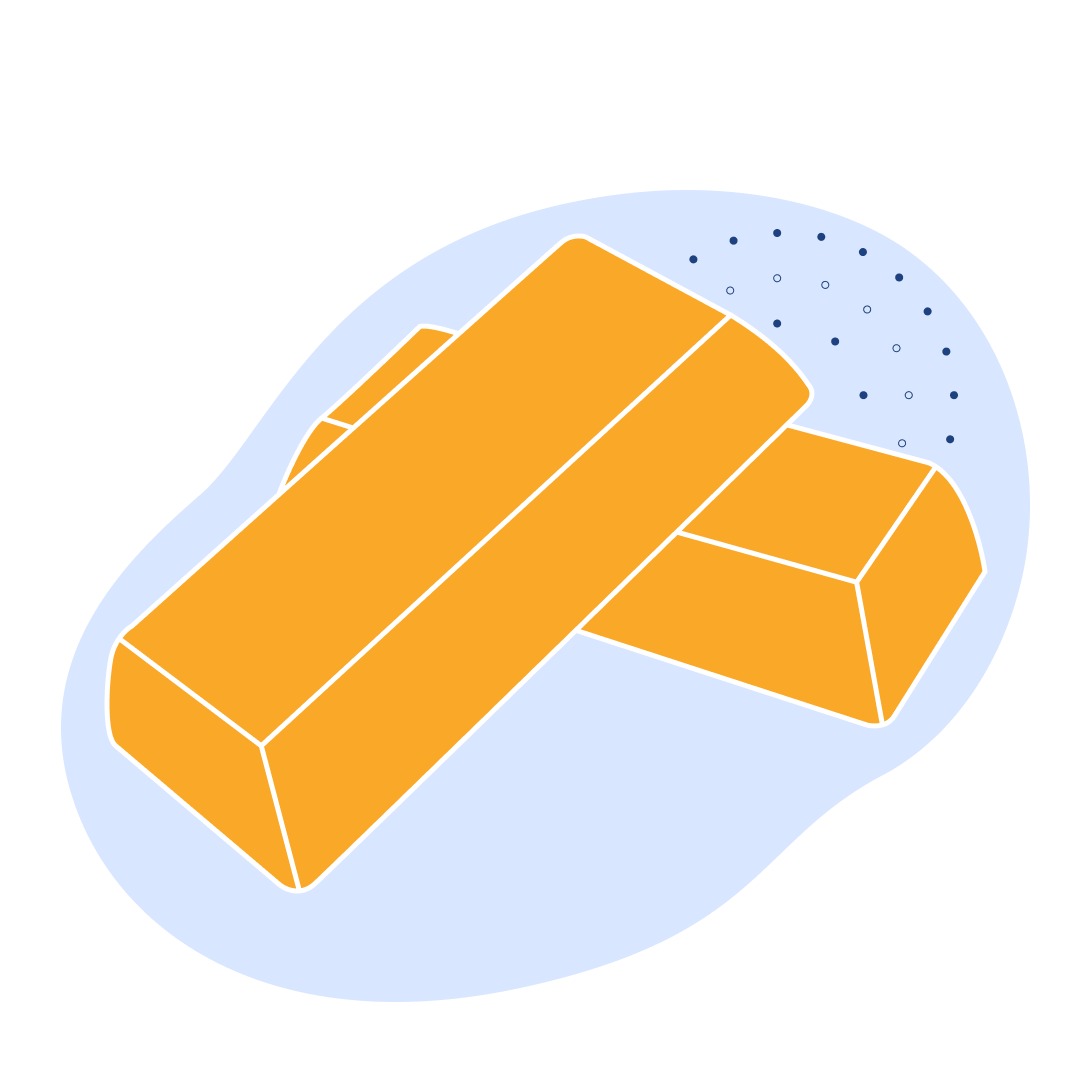 Слиток золота ЗлА-1 ГОСТ 28058-2015