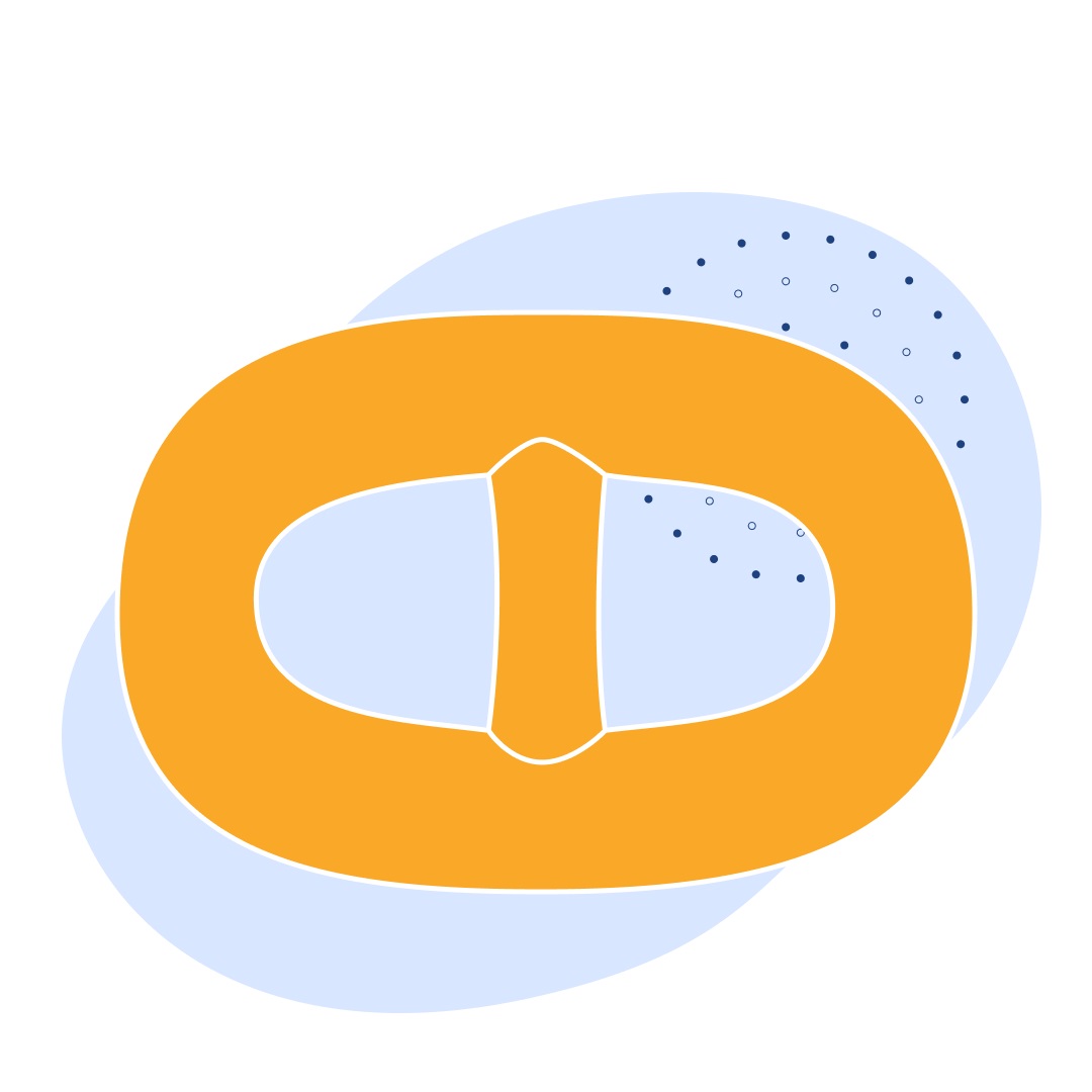 Якорное звено увеличенное с распоркой ГОСТ 228-79 19x114x76x68 мм