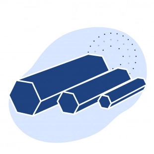 Дюралевый шестигранник 46 мм В95 ГОСТ Р 51834-2001