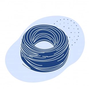 Кабель водопогружной 4х2.5 мм2 КВВ-П