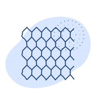 Стальная сетка Манье 25х1.3х1000 мм ГОСТ 13603-89