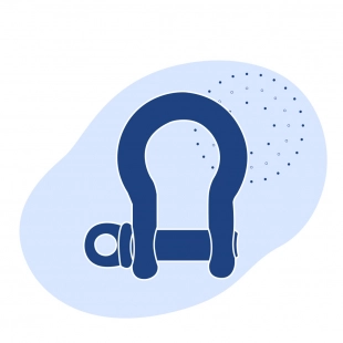 Скоба такелажная 25 Кн