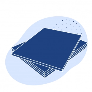 Текстолит листовой электротехнический 5 мм Б ГОСТ 2910-74