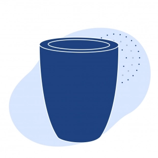 Чугунный тигель 300 кг СЧ20