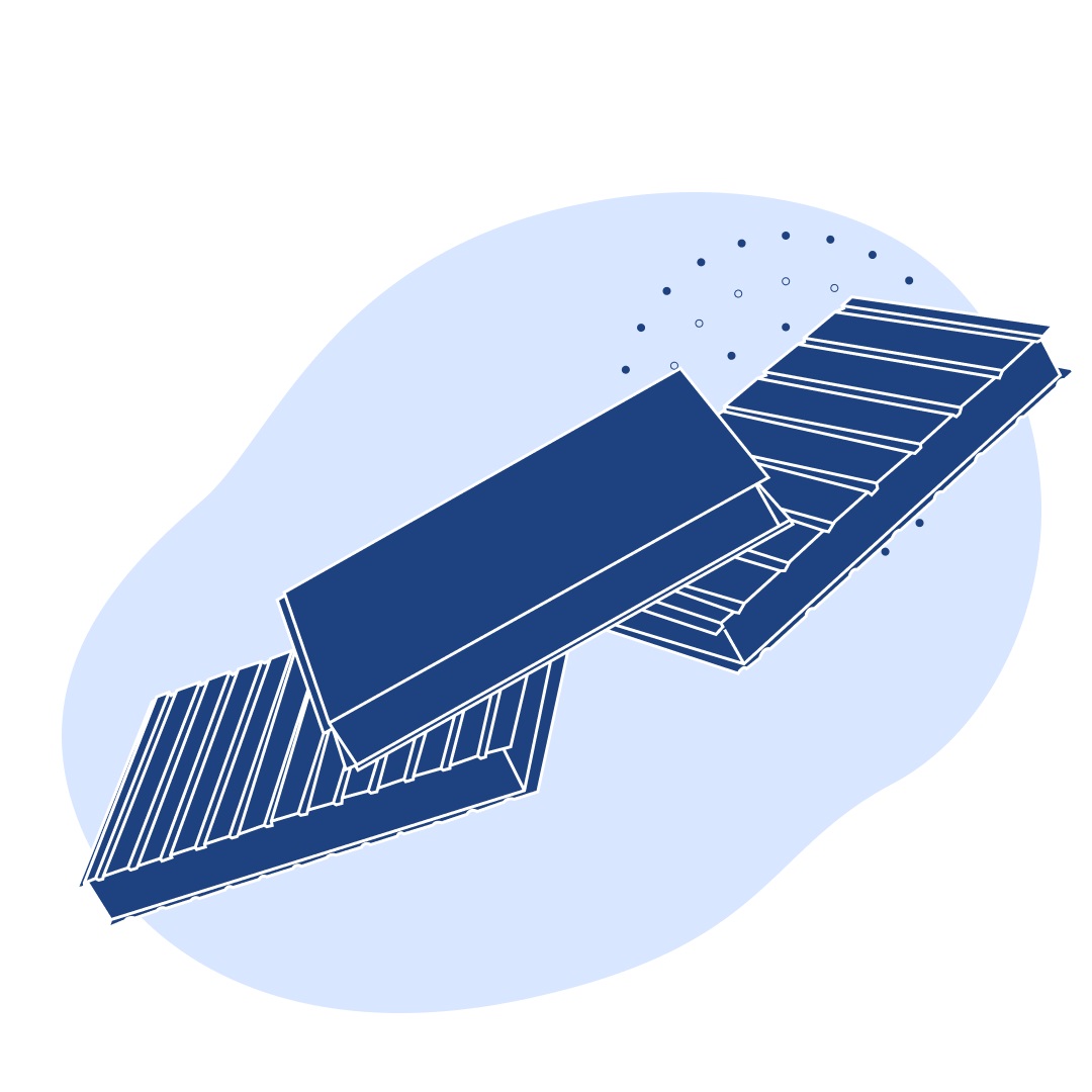 Кровельная сэндвич-панель МВ 80 мм RAL 9006