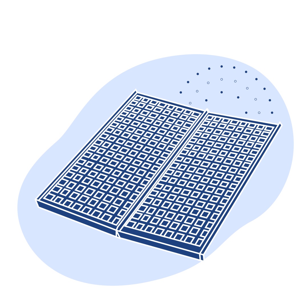 Сетка для грохотов ГОСТ 3306-88 4x2.5x4500x1750 мм